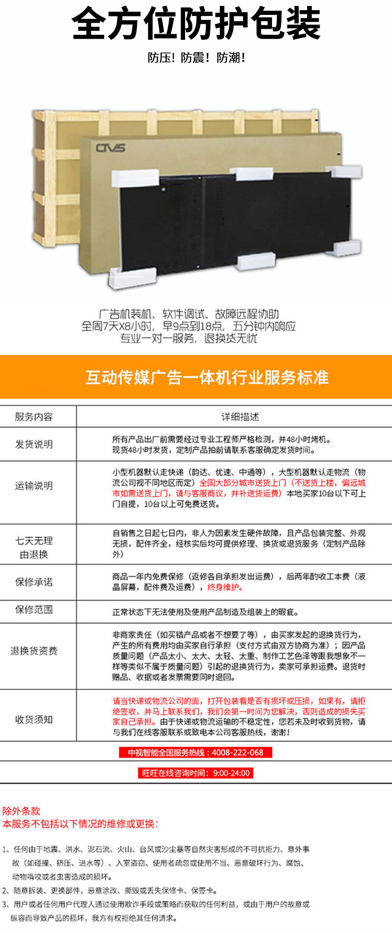 支持超長質保周期